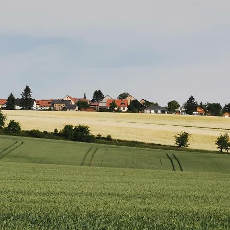 Ferienwohnung "Am Saalehaken" Gossitz Exterior foto