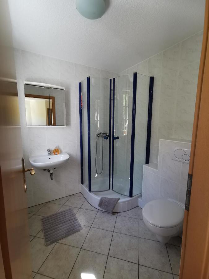 Ferienwohnung "Am Saalehaken" Gossitz Exterior foto